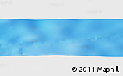 Physical Panoramic Map of the area around 29° 25' 43" S, 165° 49' 29" E