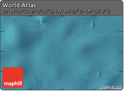 Satellite Map of the Area around 29° 25' 43" S, 175° 10' 30" E