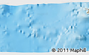 Shaded Relief 3D Map of the area around 29° 25' 43" S, 178° 25' 30" W