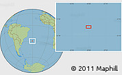 Savanna Style Location Map of the area around 29° 25' 43" S, 30° 31' 29" W