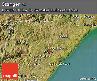 Satellite Map of Stanger