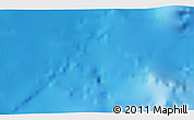 Physical 3D Map of the area around 29° 25' 43" S, 37° 19' 30" W