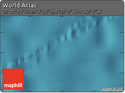 Satellite Map of the Area around 29° 25' 43" S, 4° 10' 30" W