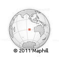 Outline Map of the Area around 29° 25' 43" S, 98° 40' 30" E, rectangular outline