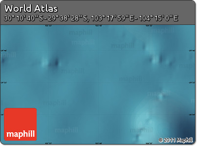 Satellite Map of the Area around 29° 54' 34" S, 103° 46' 30" E