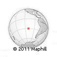 Outline Map of the Area around 29° 54' 34" S, 109° 34' 29" W, rectangular outline