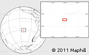 Blank Location Map of the area around 29° 54' 34" S, 110° 25' 30" W