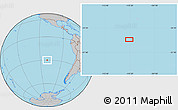 Gray Location Map of the area around 29° 54' 34" S, 110° 25' 30" W