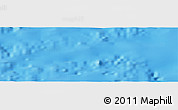 Shaded Relief Panoramic Map of the area around 29° 54' 34" S, 110° 25' 30" W