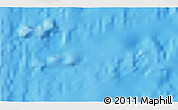 Shaded Relief 3D Map of the area around 29° 54' 34" S, 111° 16' 30" W