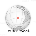 Outline Map of the Area around 29° 54' 34" S, 111° 16' 30" W, rectangular outline