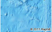 Shaded Relief Map of the area around 29° 54' 34" S, 112° 7' 30" W