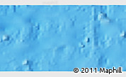 Shaded Relief 3D Map of the area around 29° 54' 34" S, 112° 58' 29" W