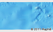 Physical 3D Map of the area around 29° 54' 34" S, 113° 49' 29" W