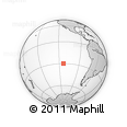Outline Map of the Area around 29° 54' 34" S, 113° 49' 29" W, rectangular outline