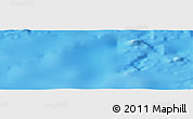 Shaded Relief Panoramic Map of the area around 29° 54' 34" S, 113° 49' 29" W