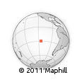 Outline Map of the Area around 29° 54' 34" S, 114° 40' 30" W, rectangular outline