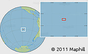 Savanna Style Location Map of the area around 29° 54' 34" S, 116° 22' 30" W
