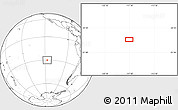 Blank Location Map of the area around 29° 54' 34" S, 117° 13' 29" W