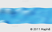 Shaded Relief Panoramic Map of the area around 29° 54' 34" S, 117° 13' 29" W