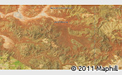 Satellite 3D Map of the area around 29° 54' 34" S, 118° 13' 29" E