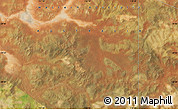 Satellite Map of the area around 29° 54' 34" S, 118° 13' 29" E