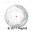 Outline Map of the Area around 29° 54' 34" S, 118° 4' 29" W, rectangular outline