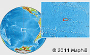 Physical Location Map of the area around 29° 54' 34" S, 118° 55' 30" W