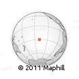 Outline Map of the Area around 29° 54' 34" S, 139° 19' 29" W, rectangular outline
