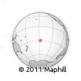 Outline Map of the Area around 29° 54' 34" S, 146° 58' 29" W, rectangular outline