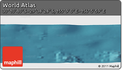 Satellite Panoramic Map of the Area around 29° 54' 34" S, 155° 37' 30" E