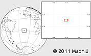 Blank Location Map of the area around 29° 54' 34" S, 15° 13' 29" W