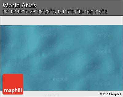 Satellite 3D Map of the Area around 29° 54' 34" S, 161° 34' 29" E