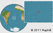 Satellite Location Map of the area around 29° 54' 34" S, 21° 10' 29" W
