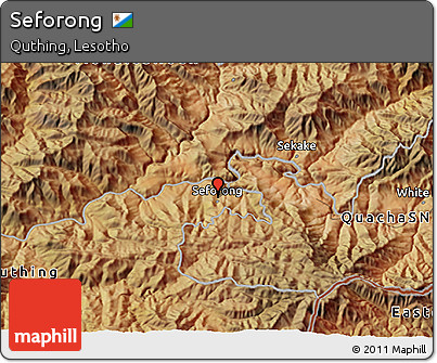 Satellite 3D Map of Seforong