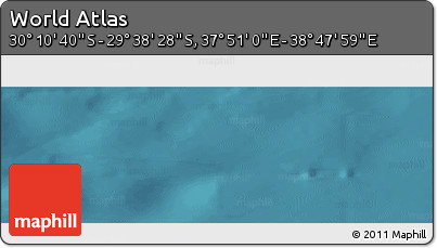 Satellite Panoramic Map of the Area around 29° 54' 34" S, 38° 19' 30" E