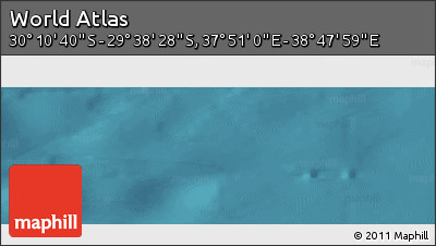 Satellite Panoramic Map of the Area around 29° 54' 34" S, 38° 19' 30" E