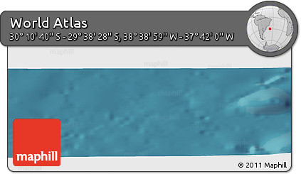 Satellite Panoramic Map of the Area around 29° 54' 34" S, 38° 10' 29" W