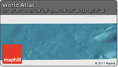 Satellite Panoramic Map of the Area around 29° 54' 34" S, 38° 10' 29" W