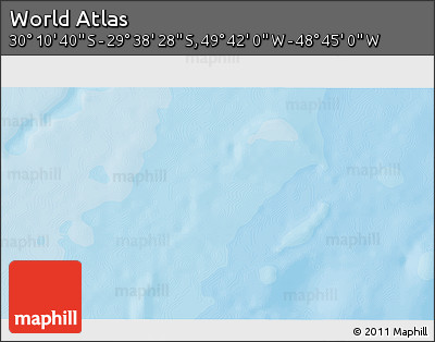 Political 3D Map of the Area around 29° 54' 34" S, 49° 13' 30" W
