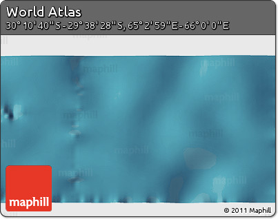 Satellite 3D Map of the Area around 29° 54' 34" S, 65° 31' 30" E