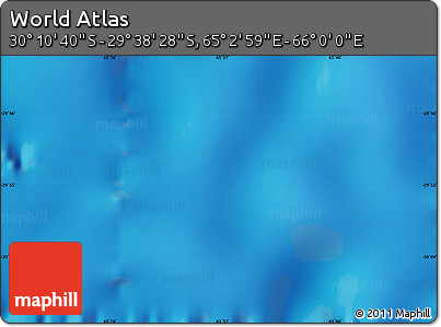 Physical Map of the Area around 29° 54' 34" S, 65° 31' 30" E