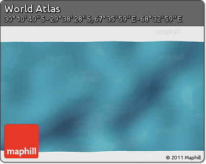 Satellite 3D Map of the Area around 29° 54' 34" S, 68° 4' 29" E