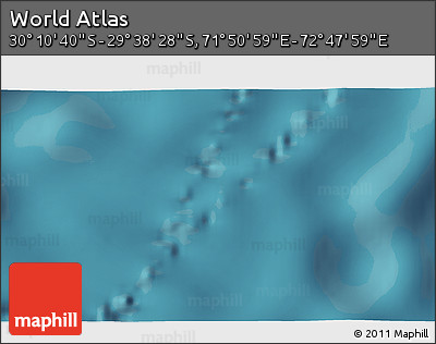 Satellite 3D Map of the Area around 29° 54' 34" S, 72° 19' 29" E