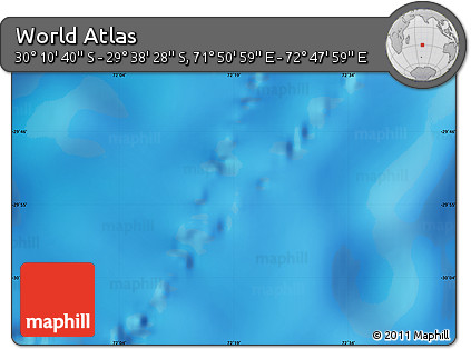 Physical Map of the Area around 29° 54' 34" S, 72° 19' 29" E