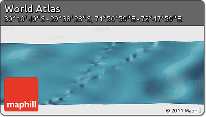 Satellite Panoramic Map of the Area around 29° 54' 34" S, 72° 19' 29" E