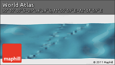 Satellite Panoramic Map of the Area around 29° 54' 34" S, 72° 19' 29" E