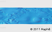 Physical Panoramic Map of the area around 29° 54' 34" S, 73° 52' 30" W