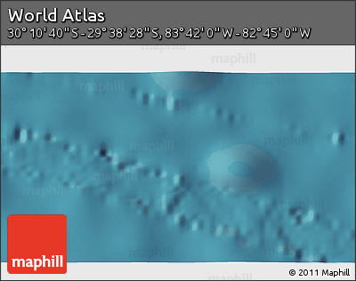 Satellite 3D Map of the Area around 29° 54' 34" S, 83° 13' 29" W