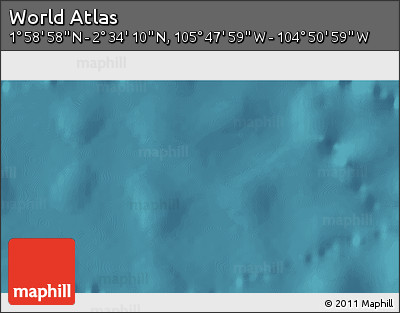 Satellite 3D Map of the Area around 2° 16' 34" N, 105° 19' 29" W